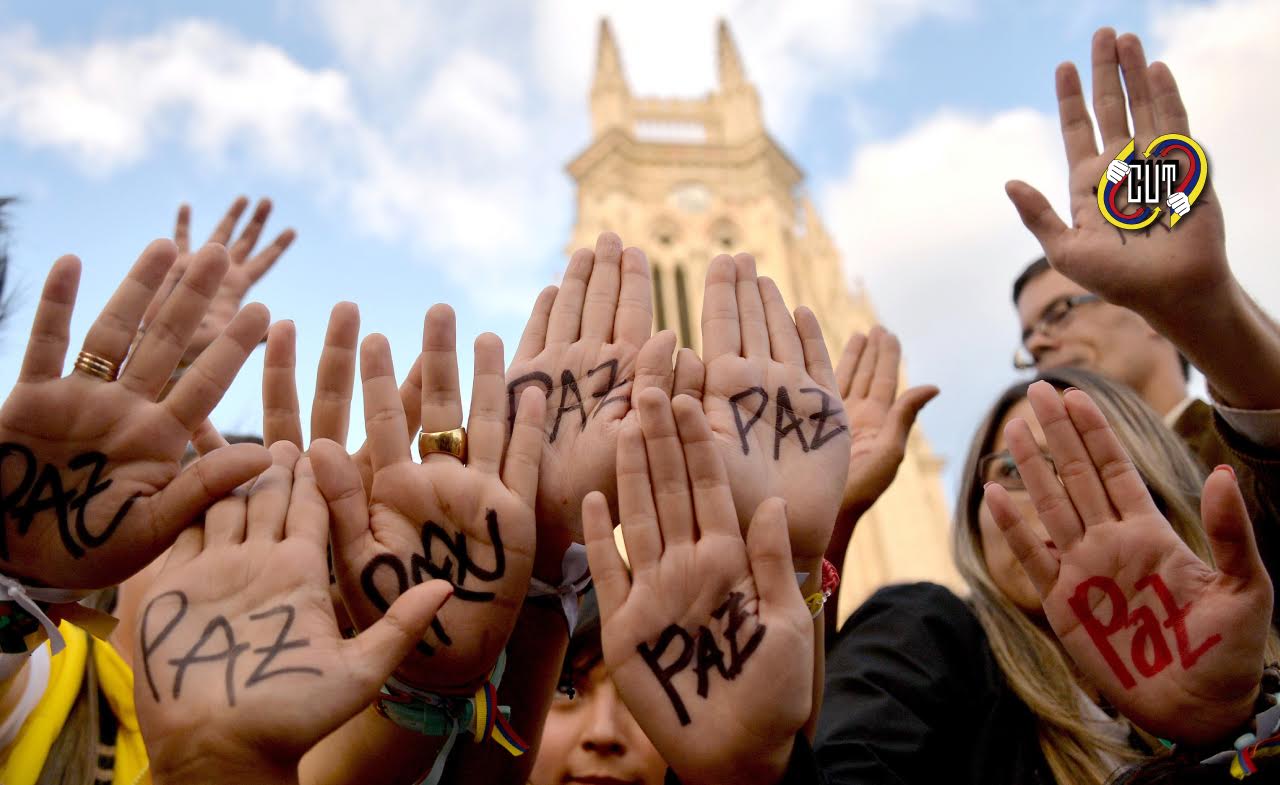 La CUT saluda el premio Nobel de Paz al presidente de Paz e insta al gobierno a llegar a un pronto acuerd