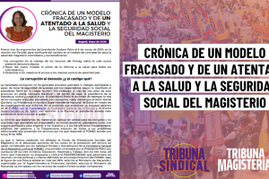 CRÓNICA DE UN MODELO FRACASADO Y DE UN ATENTADO A LA SALUD Y LA SEGURIDAD SOCIAL DEL MAGISTERIO